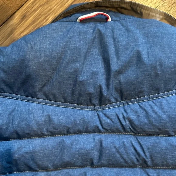 Moncler Denim print light puffer size 4 - Picture 2 of 14